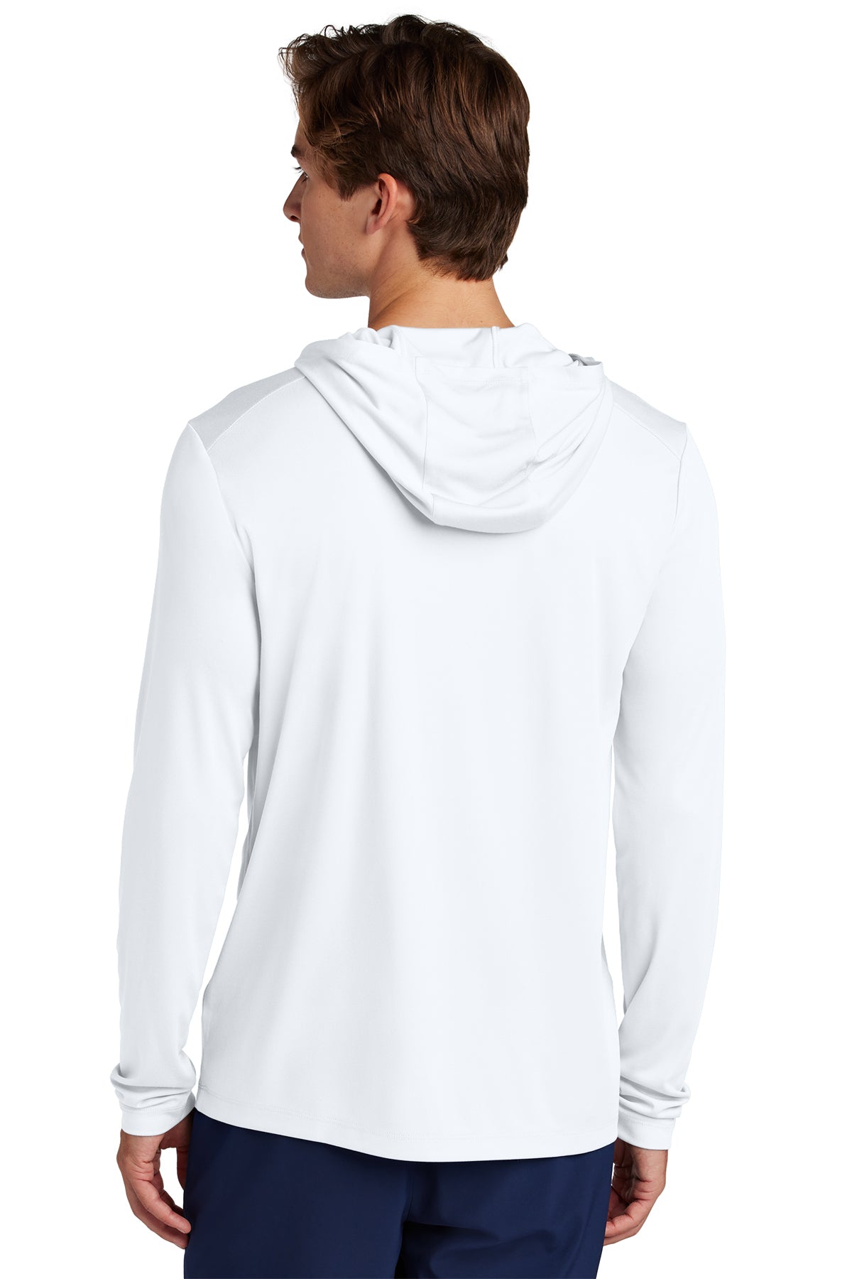 SLP Baseball Lt Wt Hoodie (white)