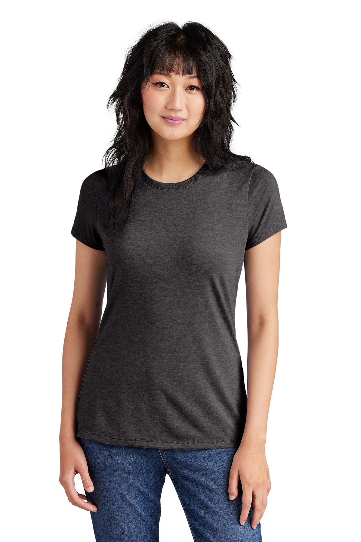 SLP Tee Womens - Heathered Charcoal