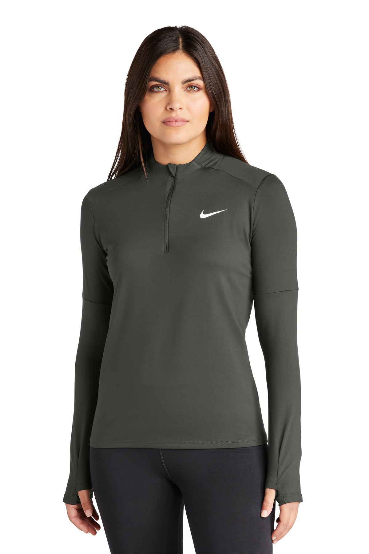 SLP Ladies NIKE 1/4 zip - Anthracite