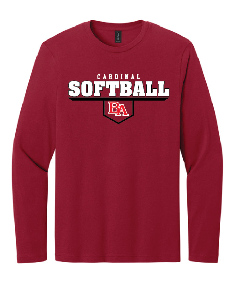 BA Fastpitch Red Long Sleeve