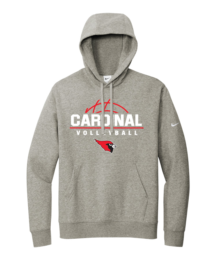 BA Volleyball NIKE Hoodie -Dark Heather Grey