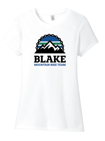 White Short Sleeve Ladies - Blake