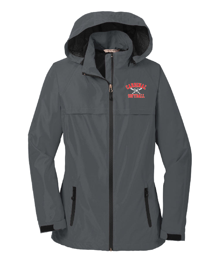BA Softball Waterproof Jacket - Magnet Grey (men and women)