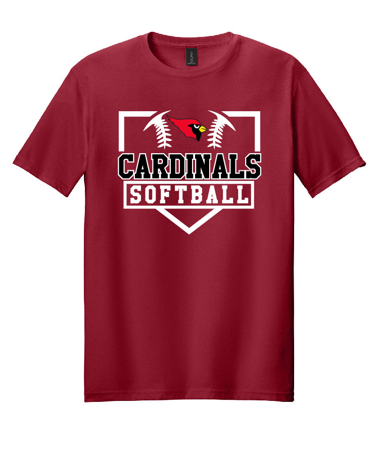BA Fastpitch Red Short Sleeve