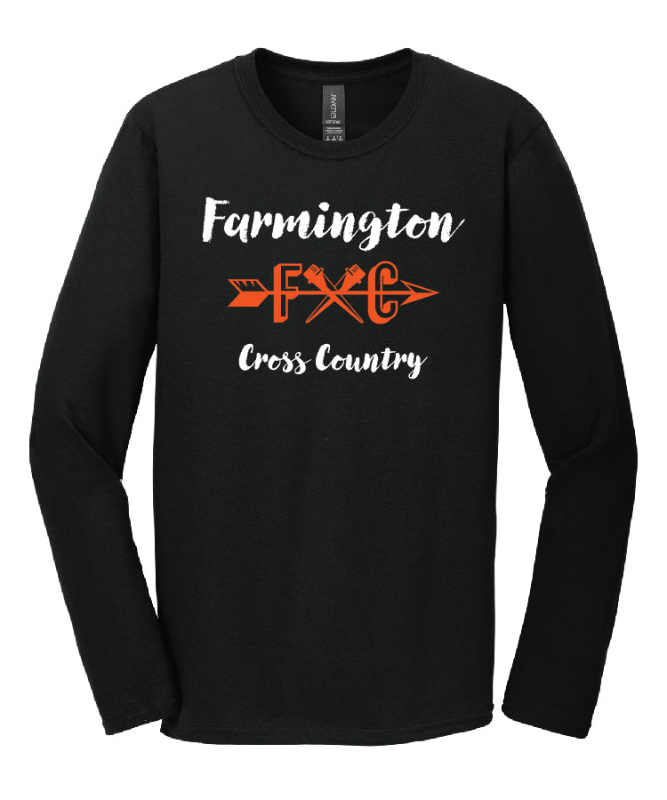 Farmington Cross Country Long Sleeve Tee - FXC Logo