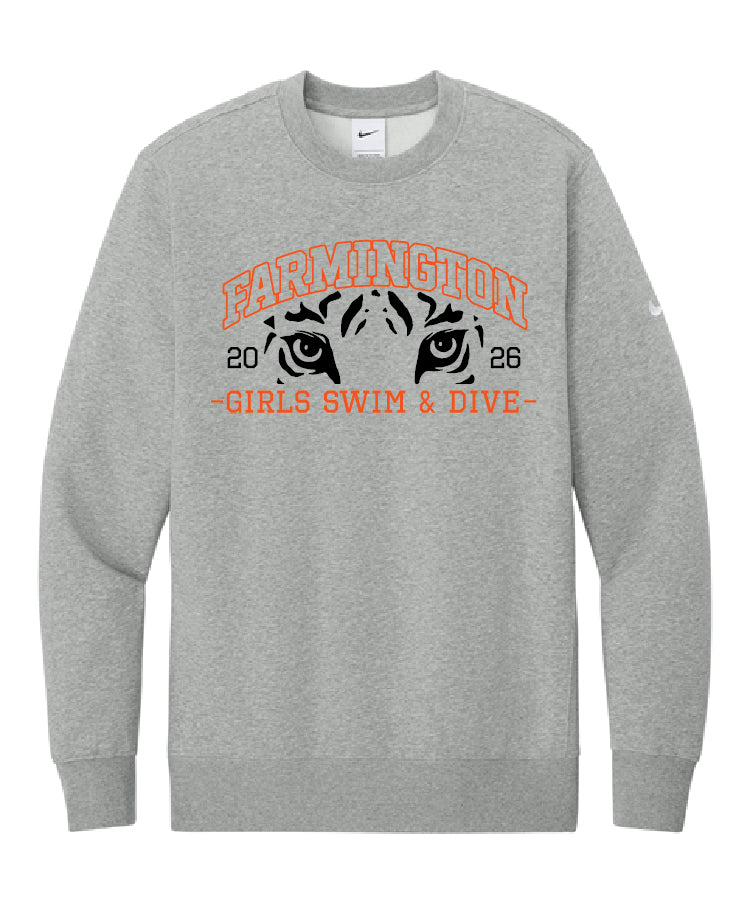 Farmington Swim and Dive NIKE CREW