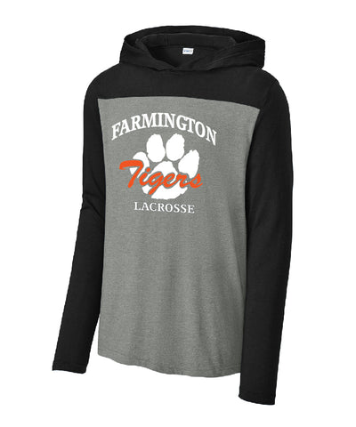 Farmington Lacrosse two tone hoodie
