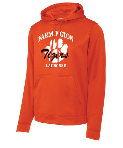 Farmington Lacrosse Orange Hoodie
