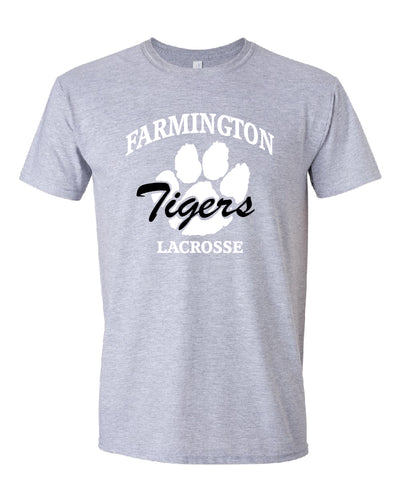 Farmington Lacrosse T-Shirt - Sport Grey (adult and youth)