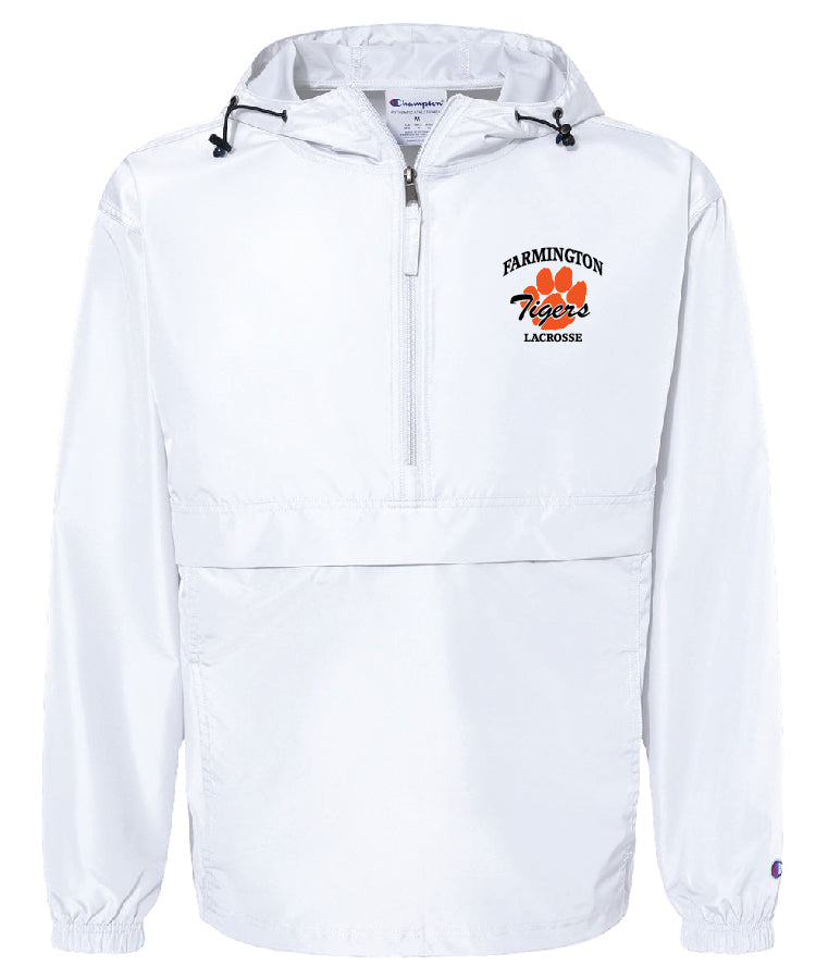Farmington Lacrosse Windshirt - White Champion