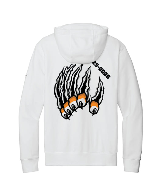 Boys Swim & Dive NIKE White Hoodie (optional name)