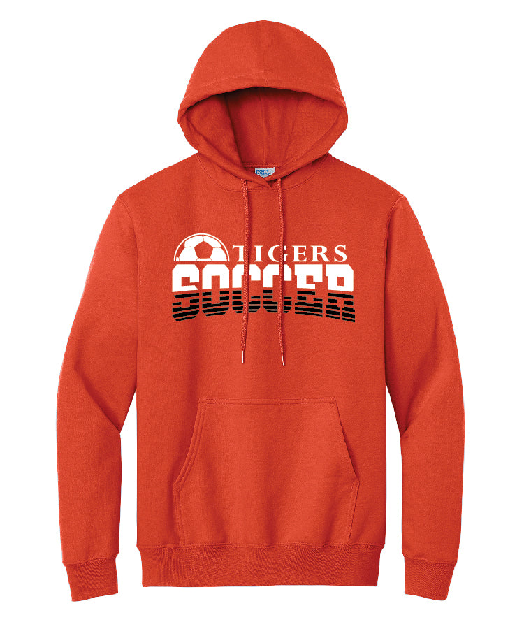 Farmington Soccer TIGERS Soccer ORANGE Hoodie (Adult and youth)