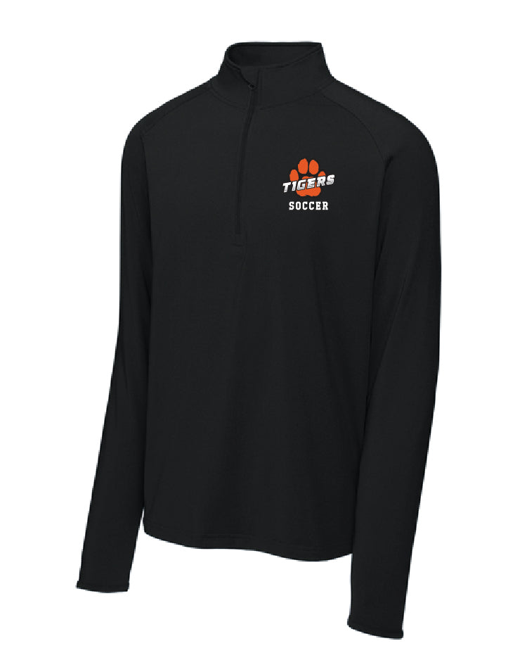 TIGERS Soccer 1/4 zip