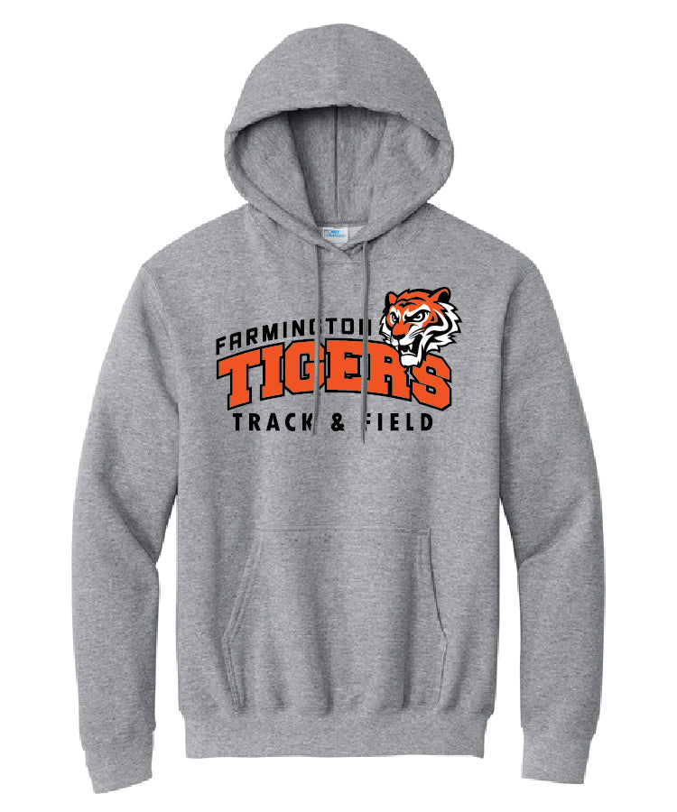 Farmington Track and Field Essential Fleece Hoodie (adult and youth)