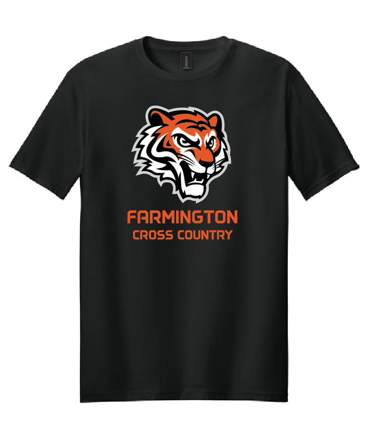 Farmington Cross Country Short Sleeve Shirt Black