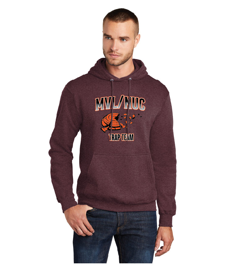 Trap Athletic Maroon hoodie