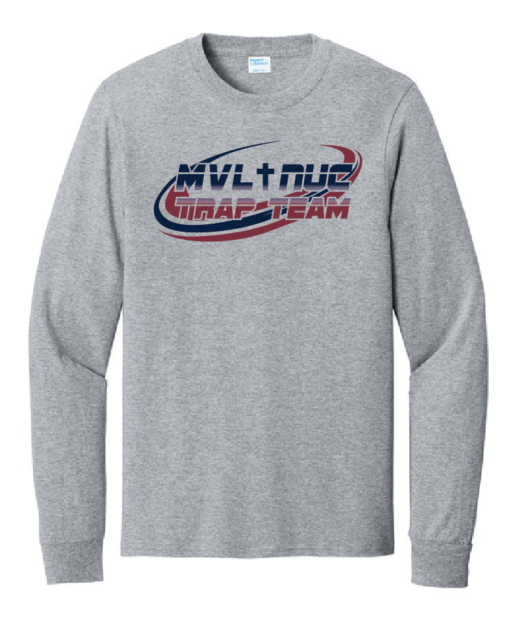 Trap Cotton/Blend Long Sleeve T-Shirt - Athletic Heather