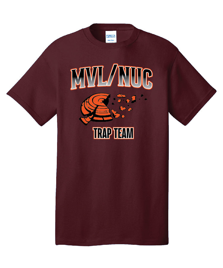 Trap Cotton/Blend T-Shirt - Maroon