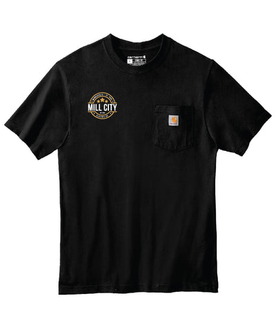 Carhartt Workwear Short Sleeve Pocket T-Shirt (Black)