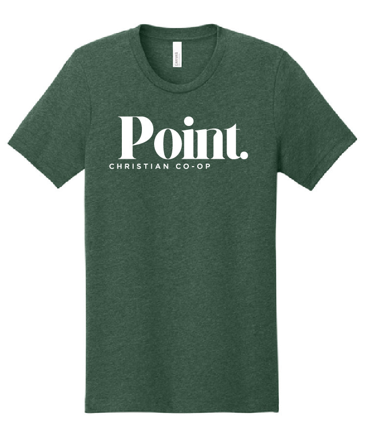 Heathered Forrest Tee (adult and youth)