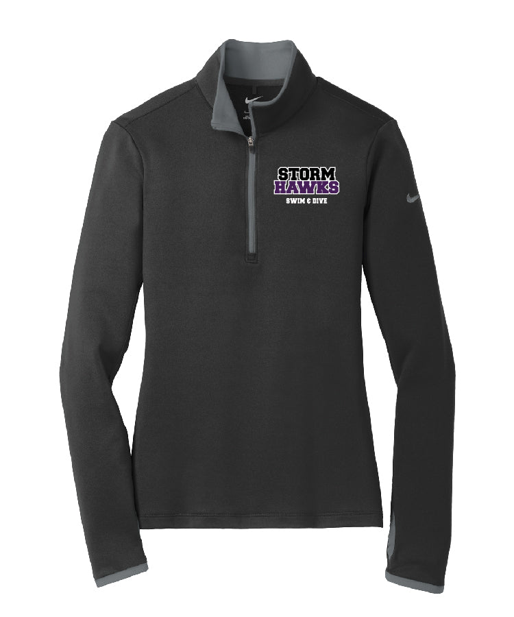 Nike 1/4 Zip - Black - Women's