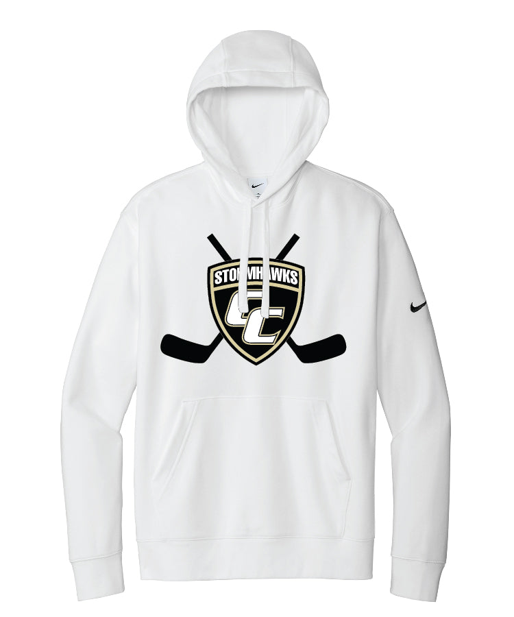 NIKE Stormhawks White Hoodie