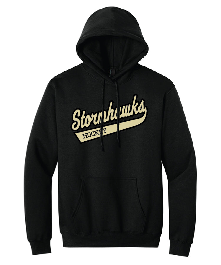 Essential TWILL Hoodie Black (adult and youth)