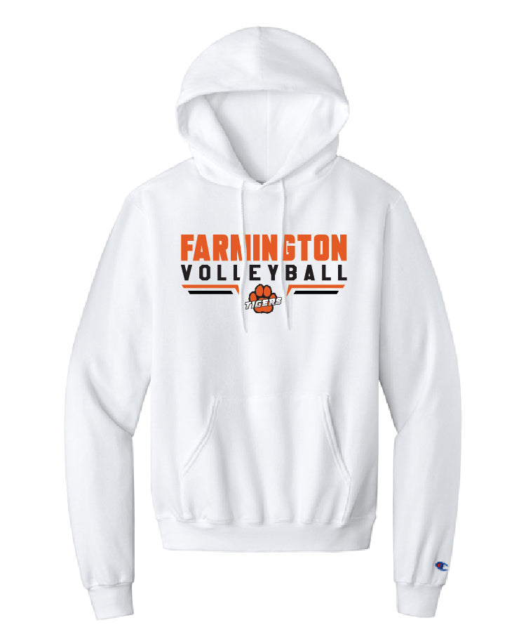 Volleyball White Champion Hoodie