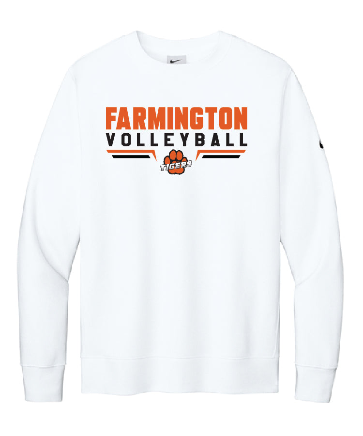 Volleyball White NIKE Crew