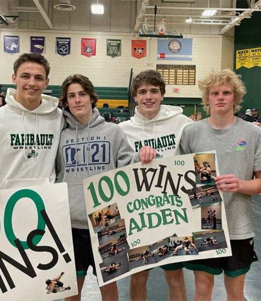 Faribault Wrestling mobile banner