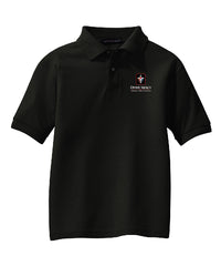 DMCS Black Polo Shirt (adult; ladies; youth)