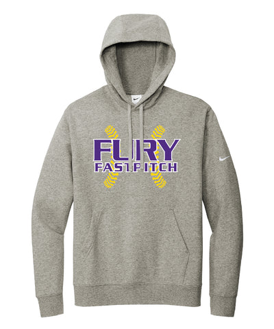 Fury Stitch Logo Nike Hoodie
