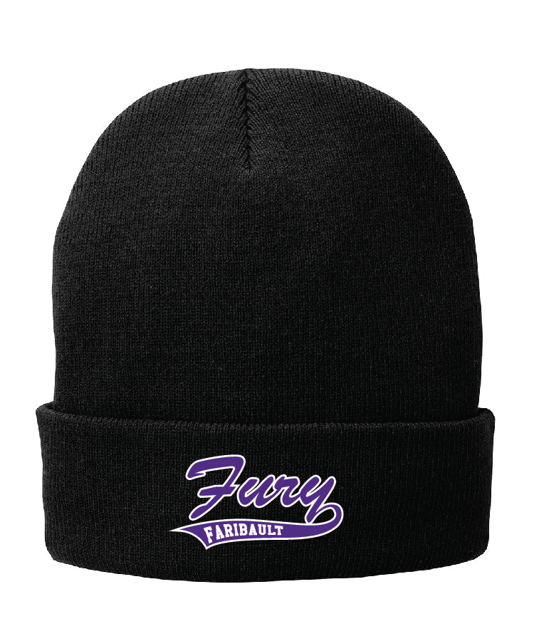 FURY Fleece Lined Knit Cap