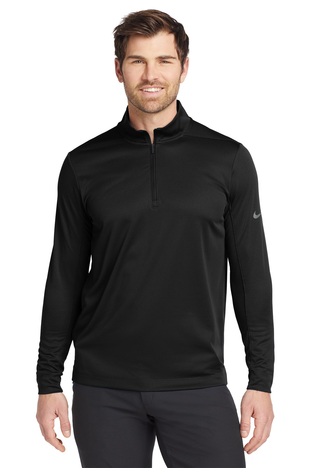 SLB Baseball Plate Logo NIKE 1/4 zip coverup