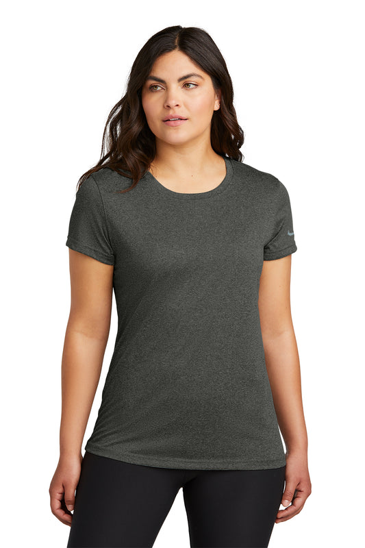 SLP Nike Swoosh Tee Womens - Dark Smoke Heather