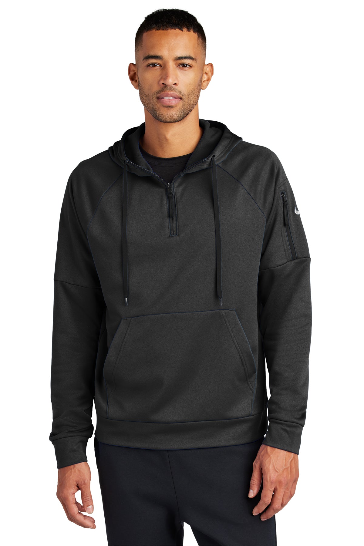 Nike 1/4 zip Hoodie - White