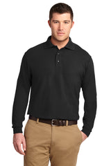 BA Black long sleeve Polo Shirt