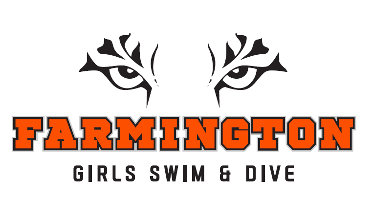 Farmington Swim and Dive window decal