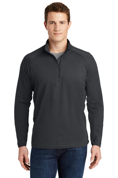 SLP Mens 1/4 Zip - Charcoal Grey