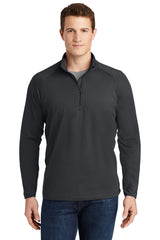 Tigersharks 1/4 zip - Charcoal (men and women)