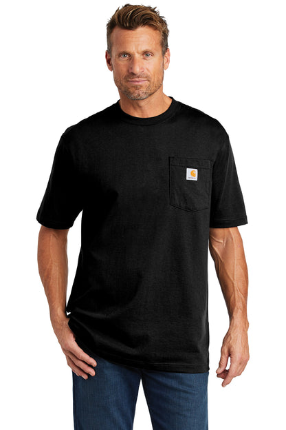 Carhartt Workwear Short Sleeve Pocket T-Shirt (Black)