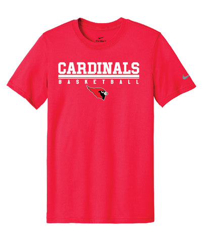 Cardinals Basketball NIKE tee RED