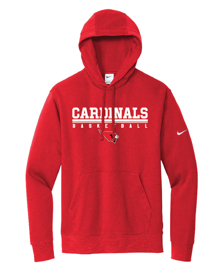 Cardinal Basketball Red Nike Crew hoodie