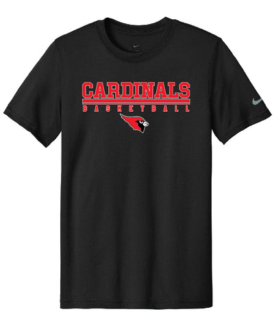 Cardinals Basketball NIKE tee Black