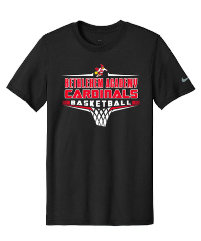 Boys Basketball NIKE tee Black