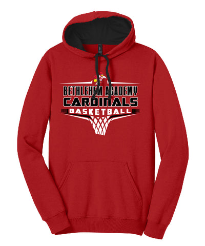 Boys Basketball Essential Hoodie Red