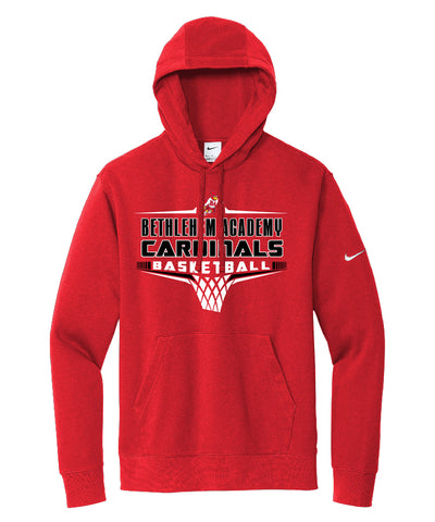 Boys Basketball RED Nike Hoodie