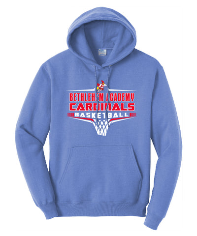 BA Basketball Hoodie -Carolina Blue