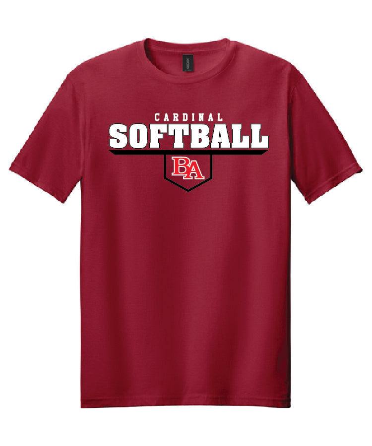 BA Fastpitch Red Short Sleeve