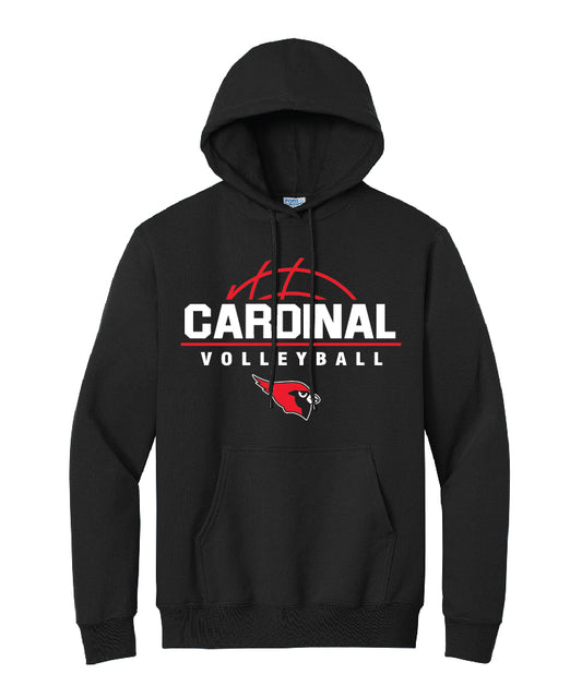 BA Volleyball Team Hoodie - Black (adult and youth)